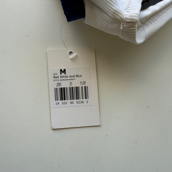 Sea Angel Womens Swim Set Red White Blue Fourth of July Bikini Swim Set Medium - Picture 14 of 15